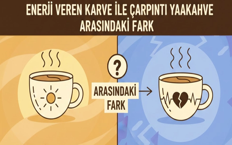 Enerji Veren Kahve ile Çarpıntı Yapan Kahve Arasındaki Fark